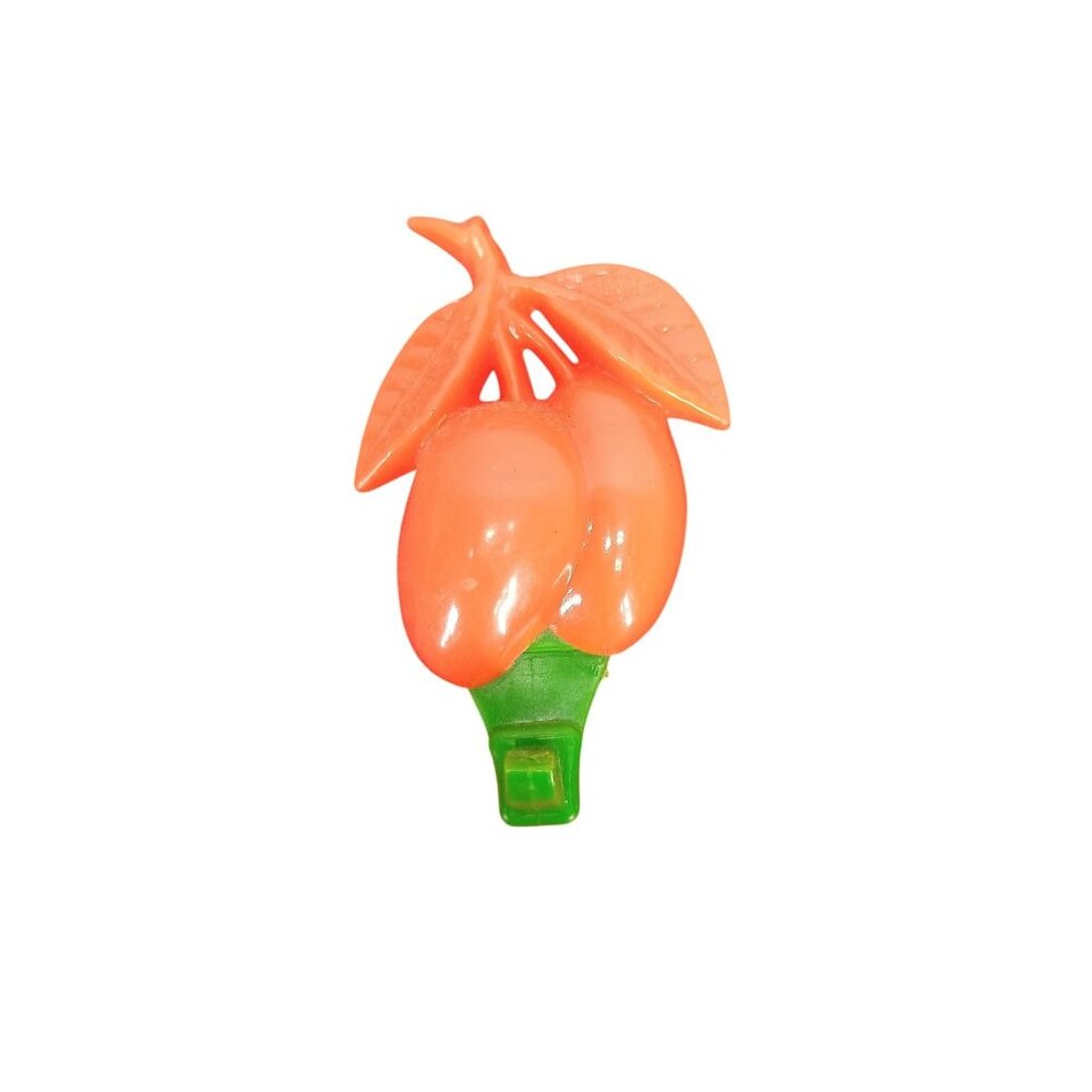 Vintage‎ Orange Fruit Shaped Refrigerator Magnet Clip